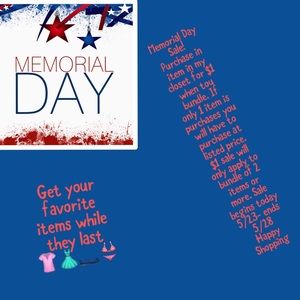 Memorial Day sale